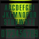 Maillot de football Kelly personnalisé noir, uniforme de sublimation vert