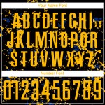 Maillot de football abstrait personnalisé par sublimation, fragment, noir et or, Royal Art