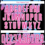 Maillot de football Splash Pink Sublimation Bleu-Noir Personnalisé Sky Uniforme